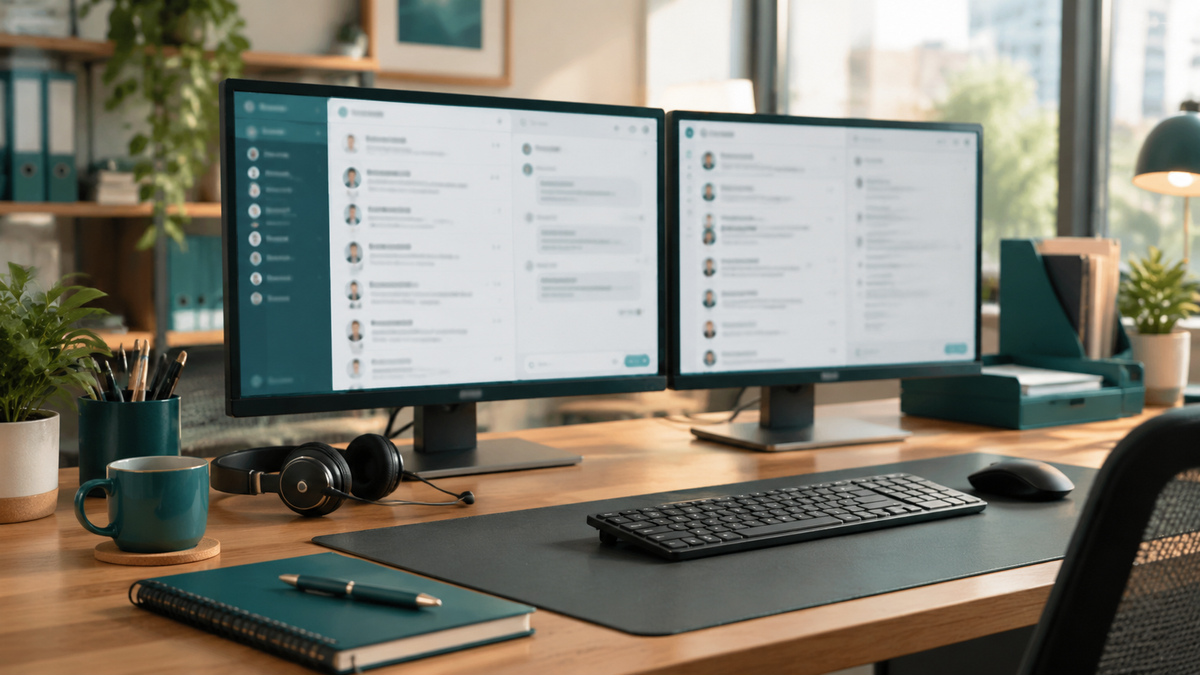 Help Desk in a real workspace